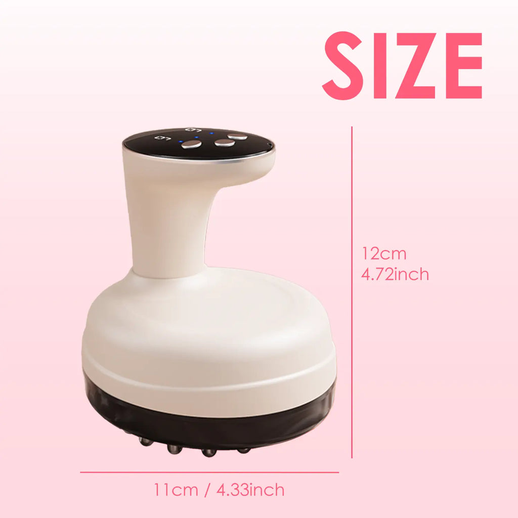 Sooradiant 3 in 1 Electric Handheld Body Massager with Heat & Vibration, for Belly, Legs & Full Body Relaxation Fascia Release, Daily Self Care Gift for Women